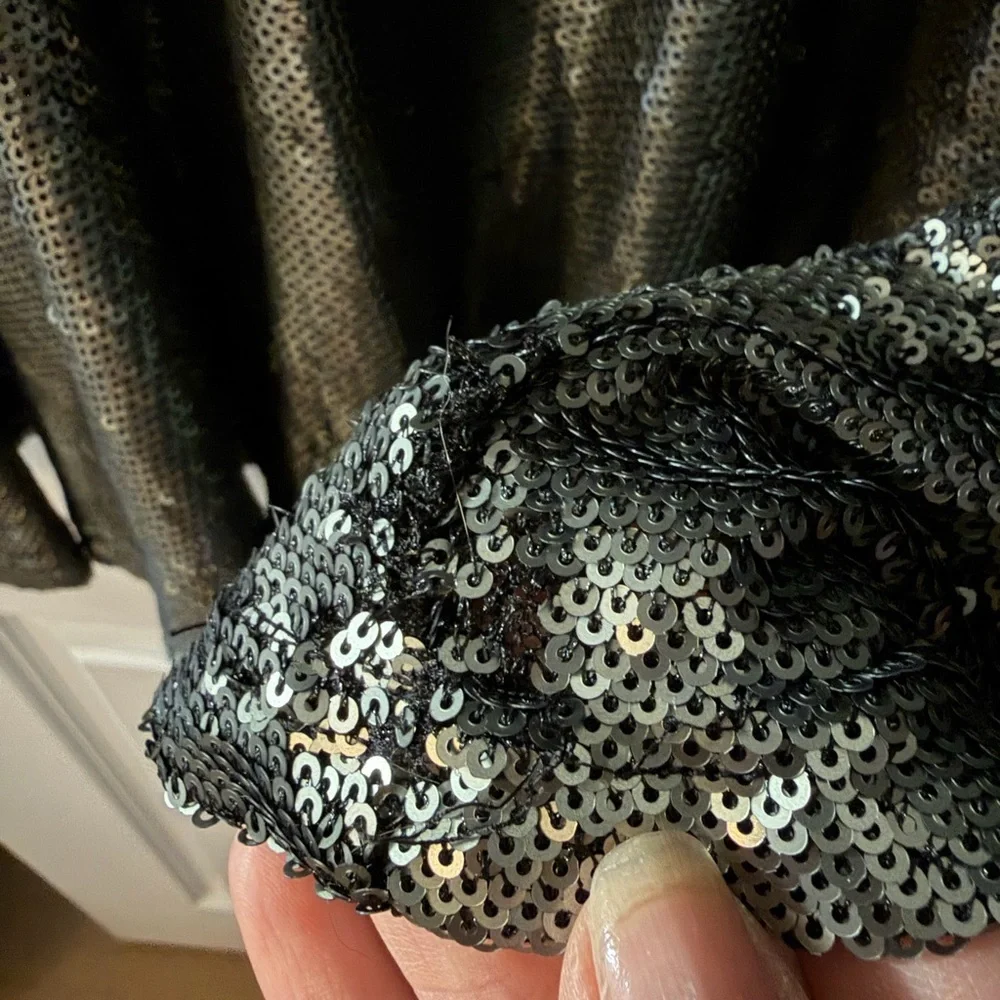 Manuka Sequins Mini In Grey gunmetal